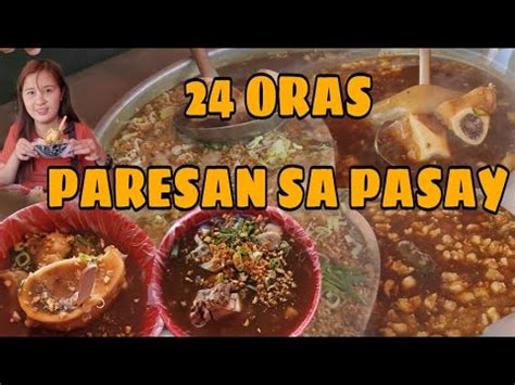 poy pares menu|24 ORAS NA PARESAN SA PASAY .